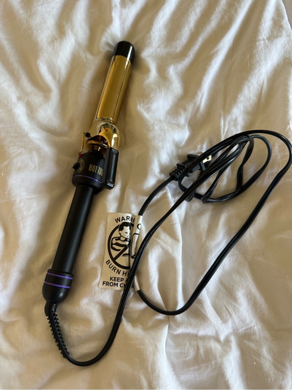 Hot tools Gold signature pro 1 1/4” Barrel Curling Wand